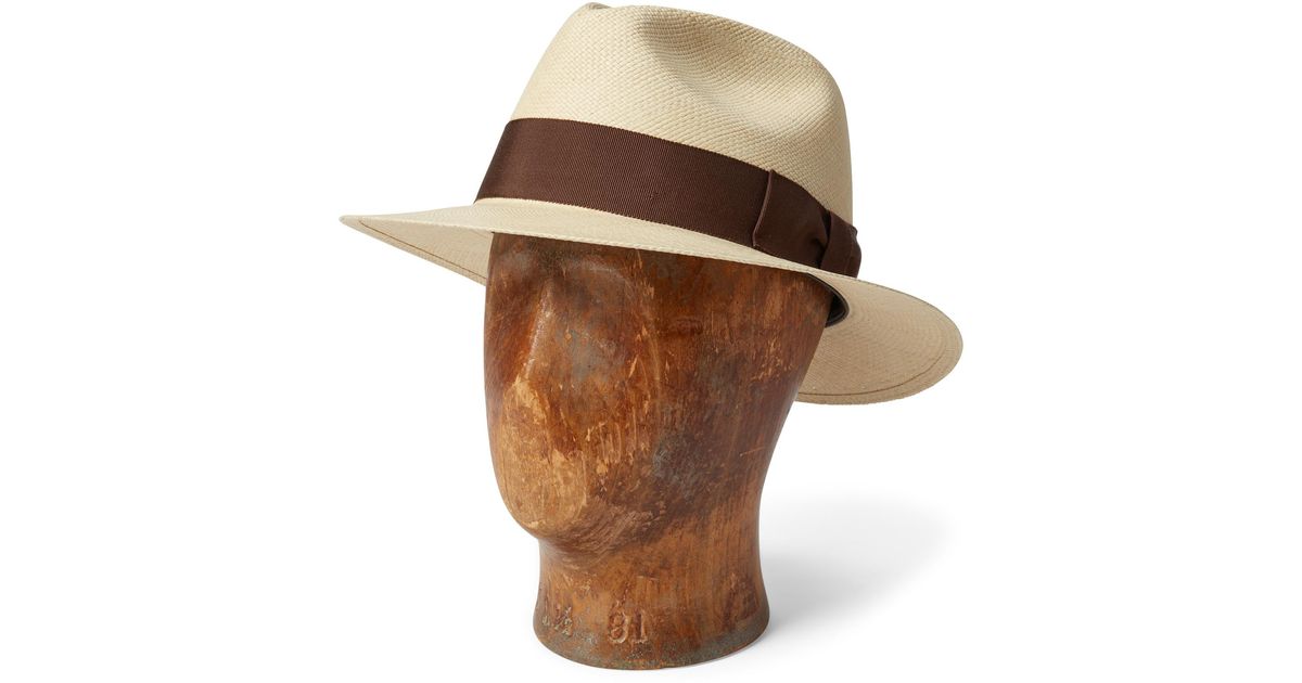 Ralph Lauren Hand-woven Panama Hat in Natural for Men | Lyst