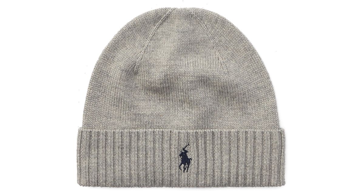ralph lauren hat grey
