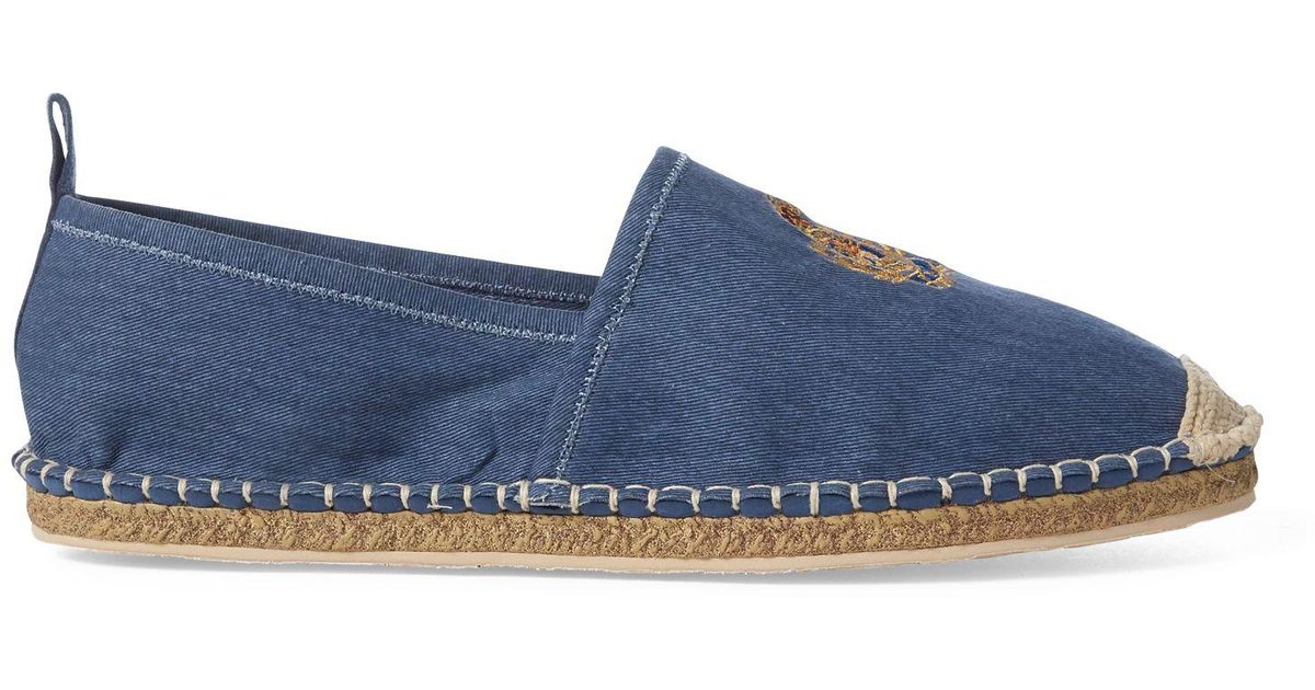 barron crested espadrille