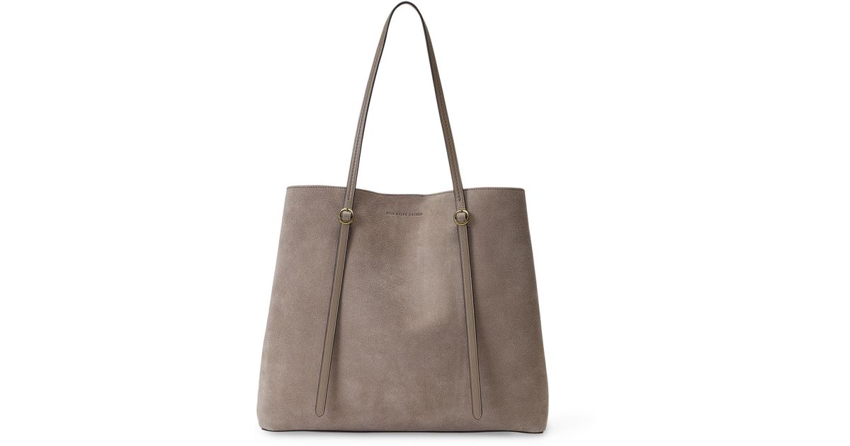 Polo Ralph Lauren Suede Lennox Tote in 