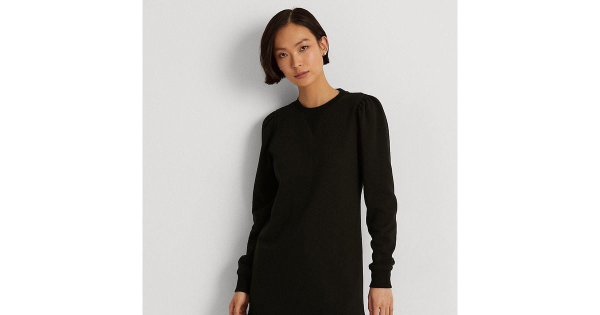 drop waist sweatshirt dress