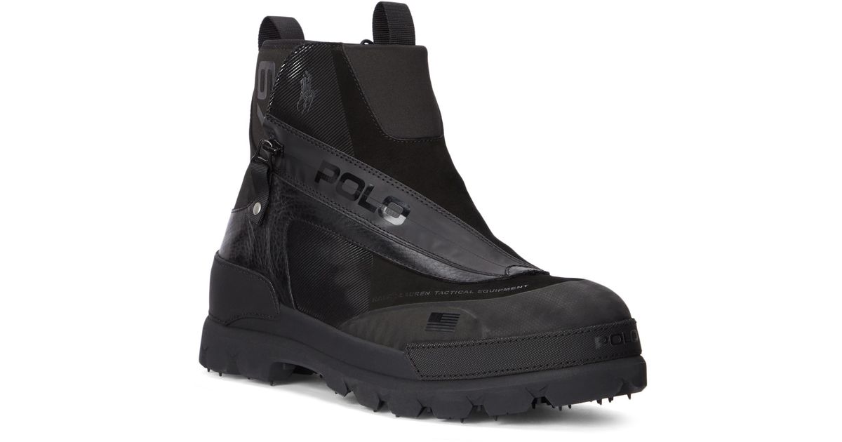秋冬新作 日本未発売 Polo Ralph Lauren Oslo Nubuck Zip Boot