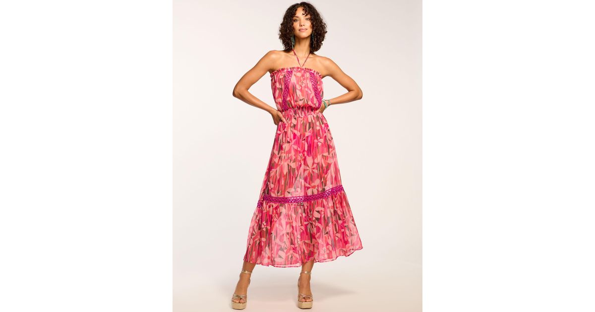 Pranella Rumer Dress Cover Up - Mint Pink
