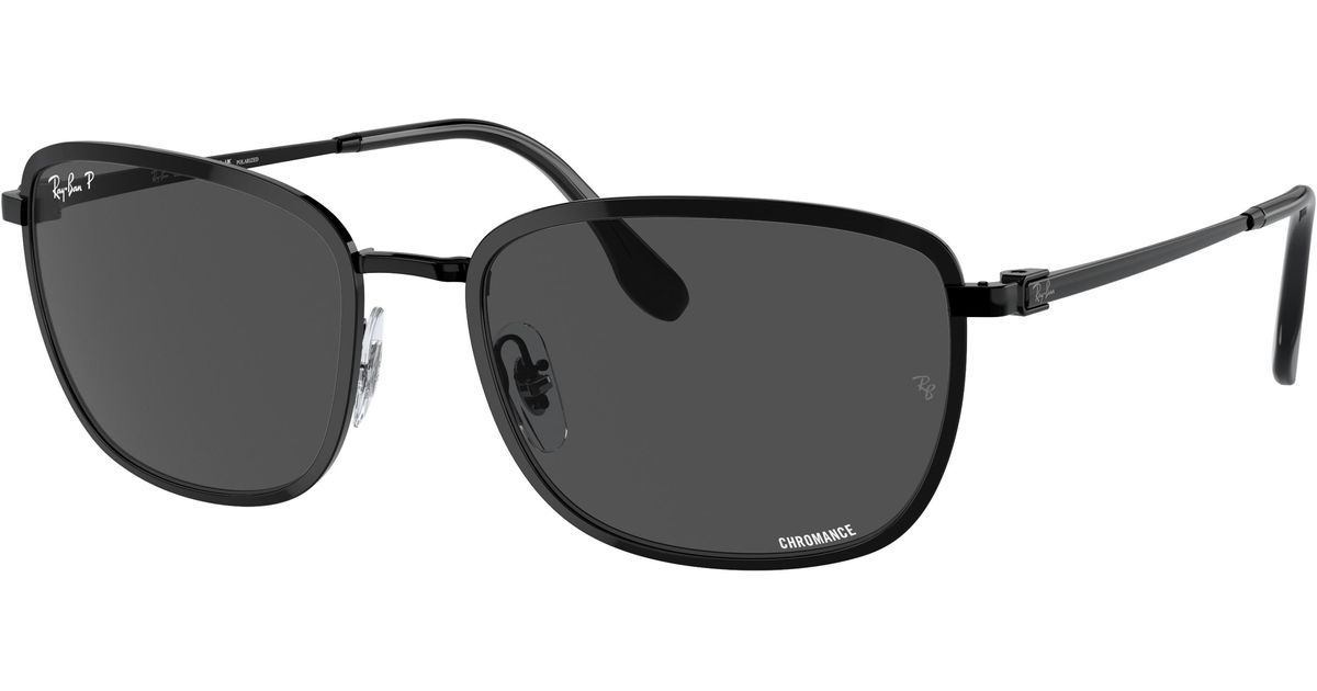 RayBan Rb3705 Chromance Sunglasses Frame Grey Lenses Polarized in