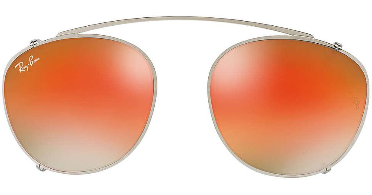 ray ban clip on sunglasses 6355