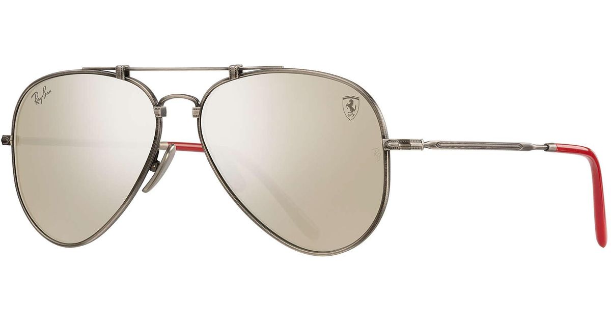 ray ban aviator ferrari edition