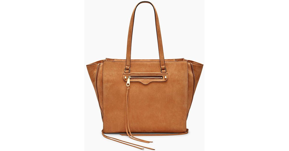 rebecca minkoff always on side zip regan tote