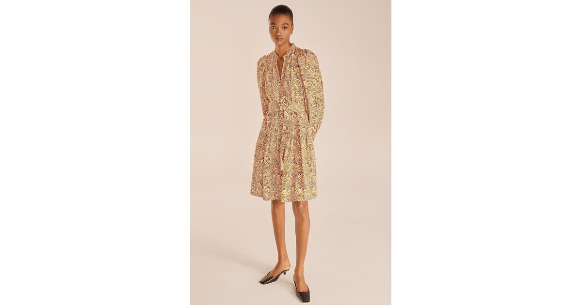 rebecca taylor long sleeve dress Rebecca Taylor Women's Twill Belted Dress - Pink