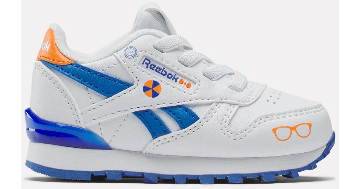 Reebok X Blippi Classic Leather Step n Flash Shoes Toddler in Blue Lyst