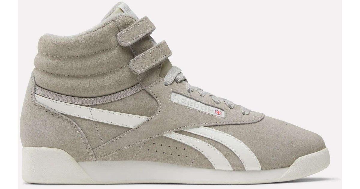 Hi3915 Reebok Reebok Freestyle Hi Shoes in Gray | Lyst