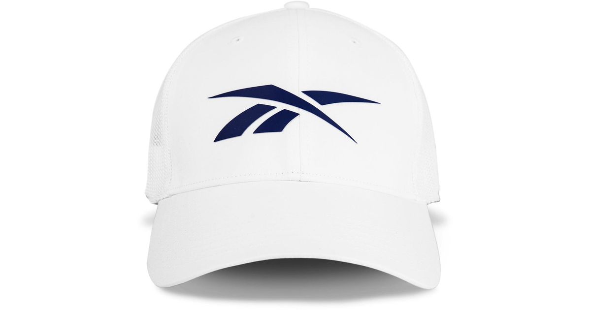 White Reebok Cap Reebok Elite Cap in White | Lyst