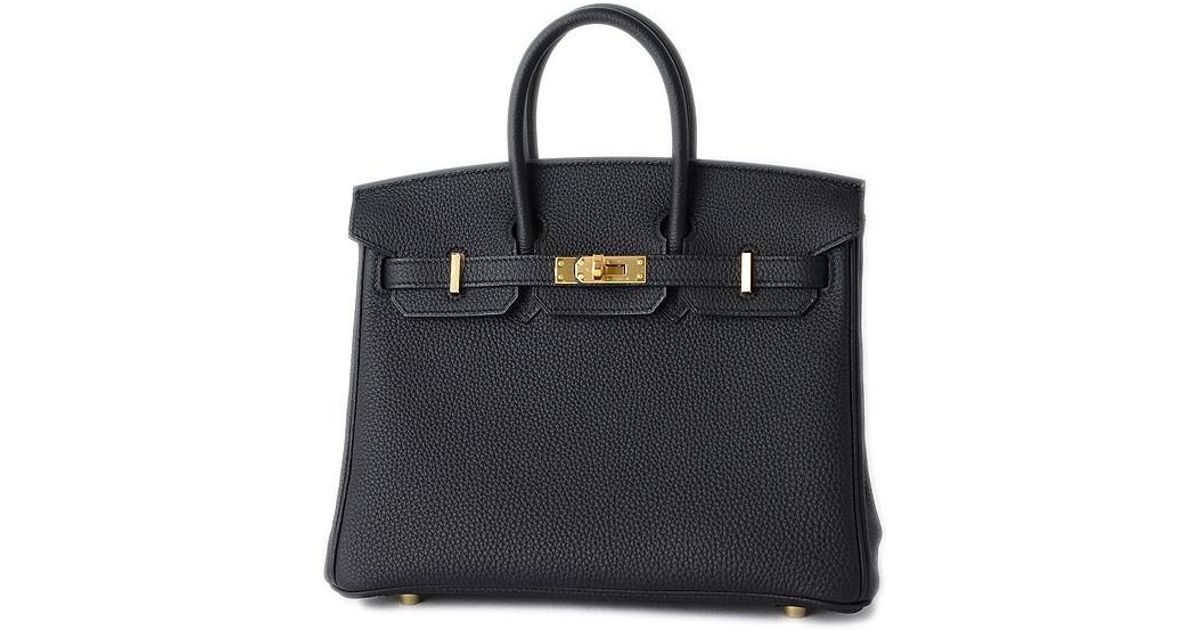 hermes birkin 25 black togo