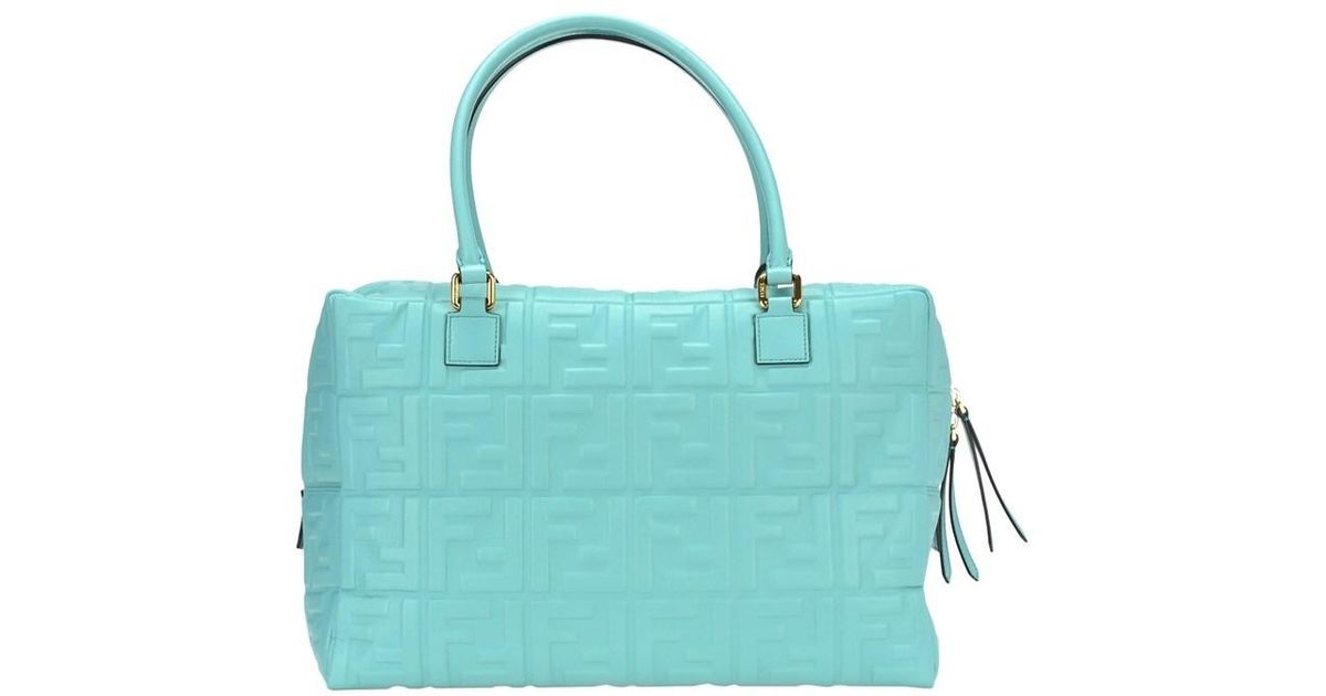 Lyst Fendi Handbags Tiffany Blue In