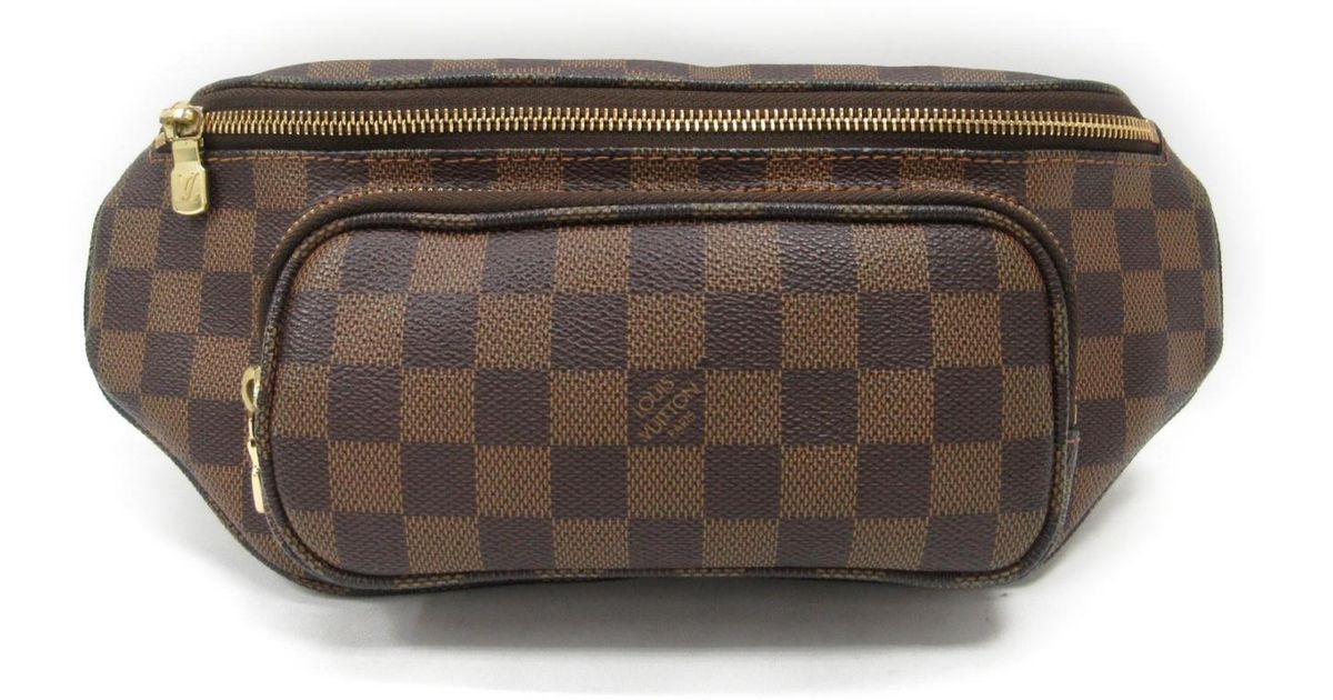 Louis Vuitton Damier Bum Bag Melville Ebene Waist Pouch N51172 in Brown - Lyst