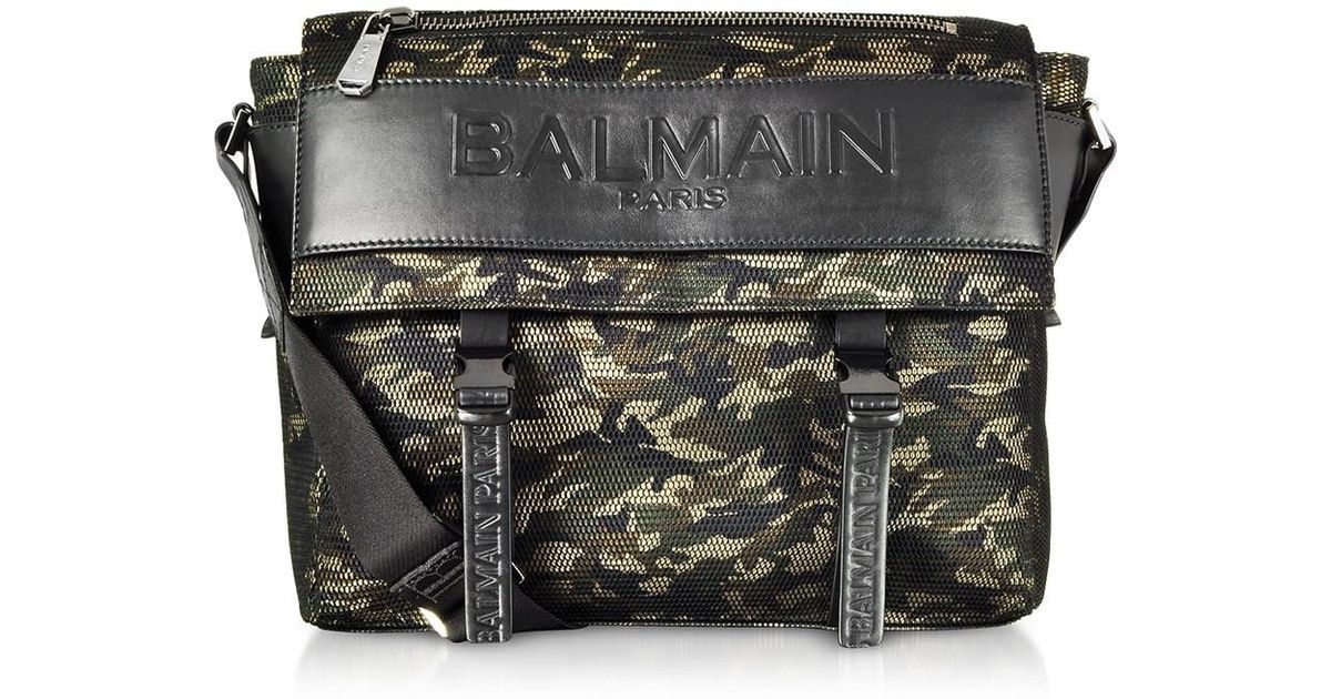 balmain messenger bag