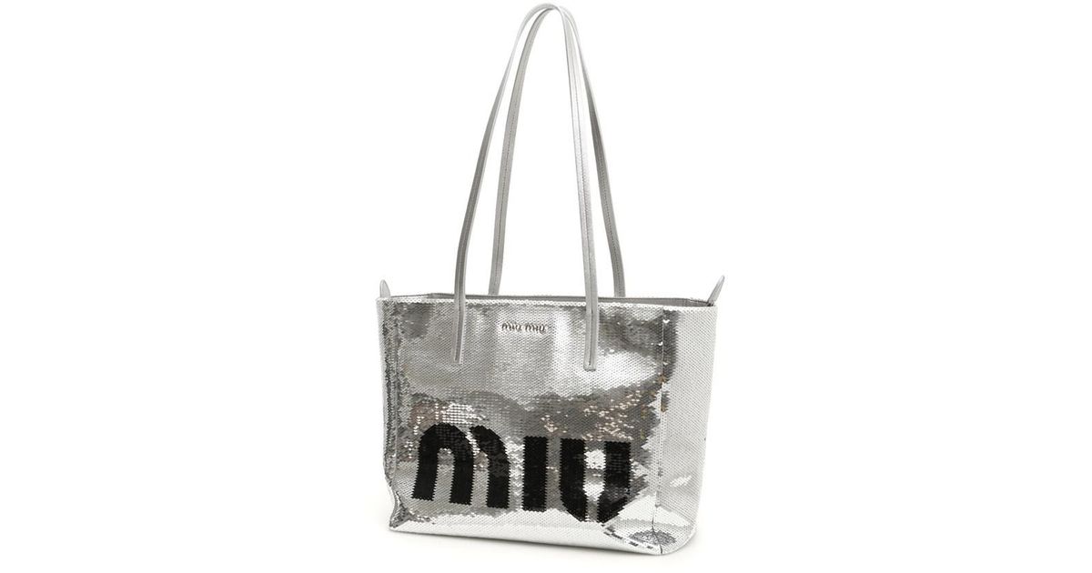miu miu metallic bag