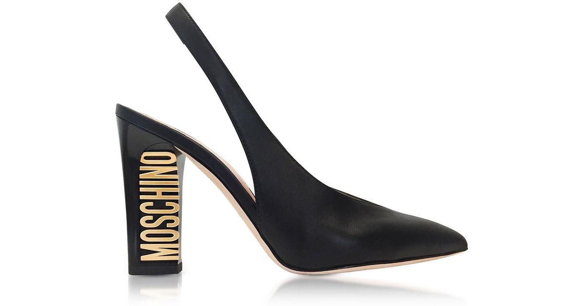 moschino slingback