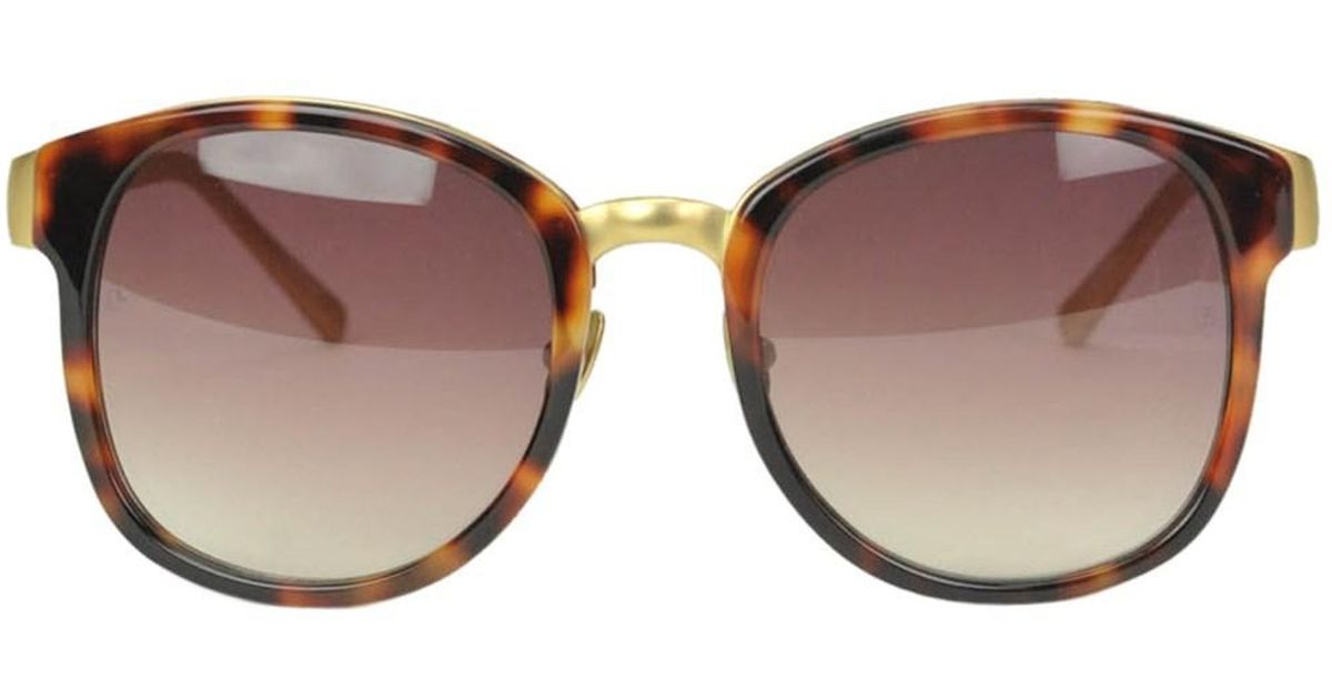 Lfl259c5 Linda Metal Farrow Acetate And Sunglasses Brown f7gyYvb6