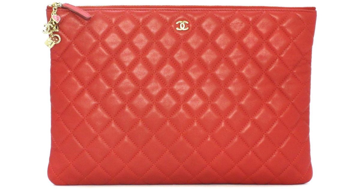 chanel pouch bag