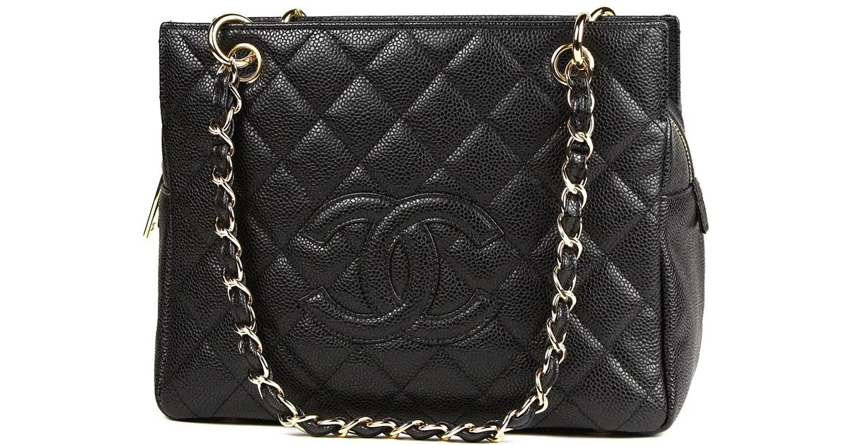 chanel chain tote