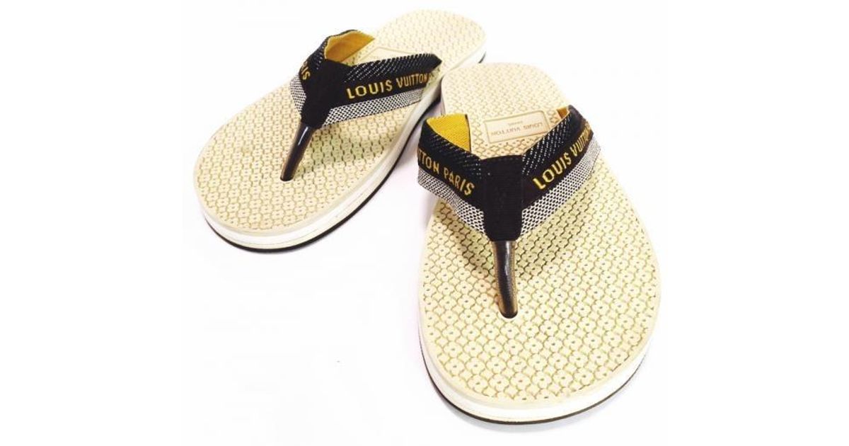louis vuitton flip flops ladies