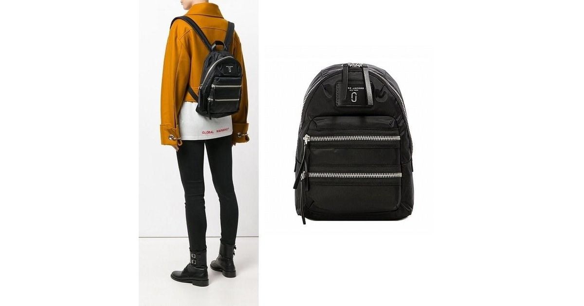 nylon biker mini backpack