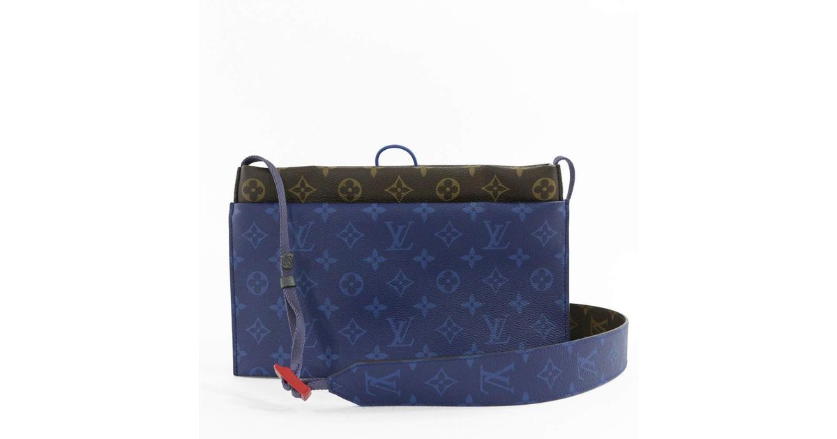 louis vuitton blue monogram bag