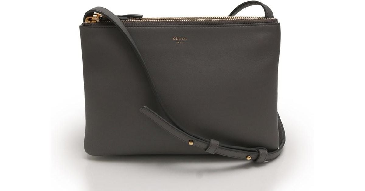 celine trio bag grey