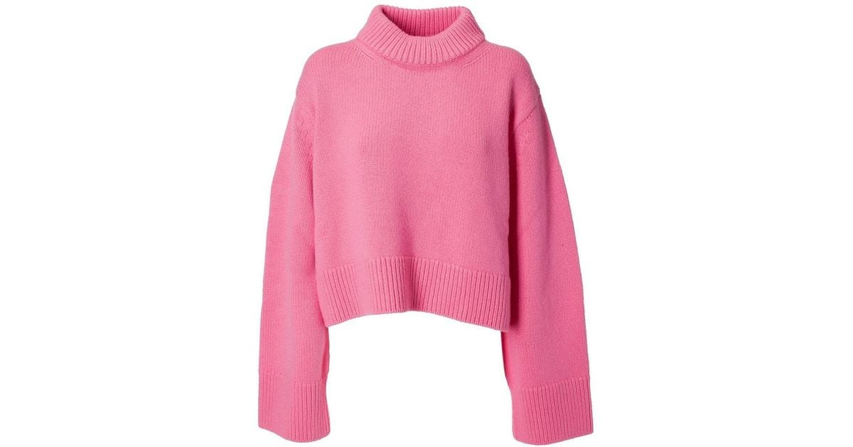 hot pink sweater