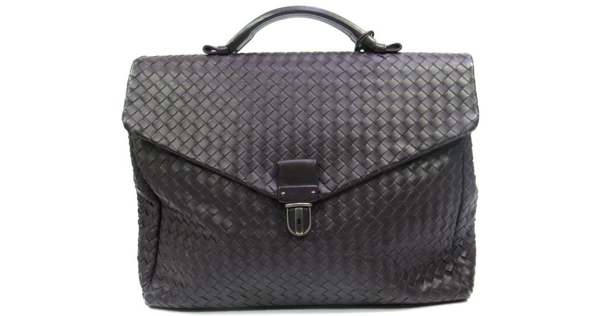 used leather briefcase