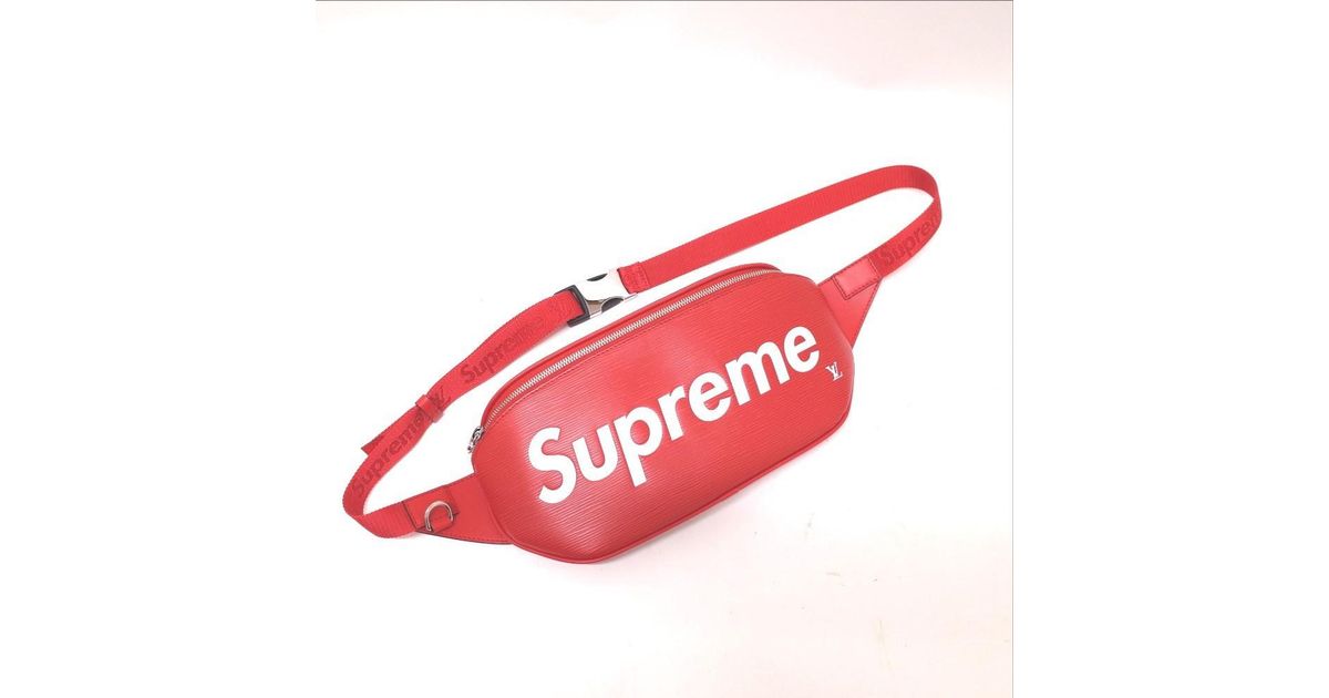 supreme lv messenger bag