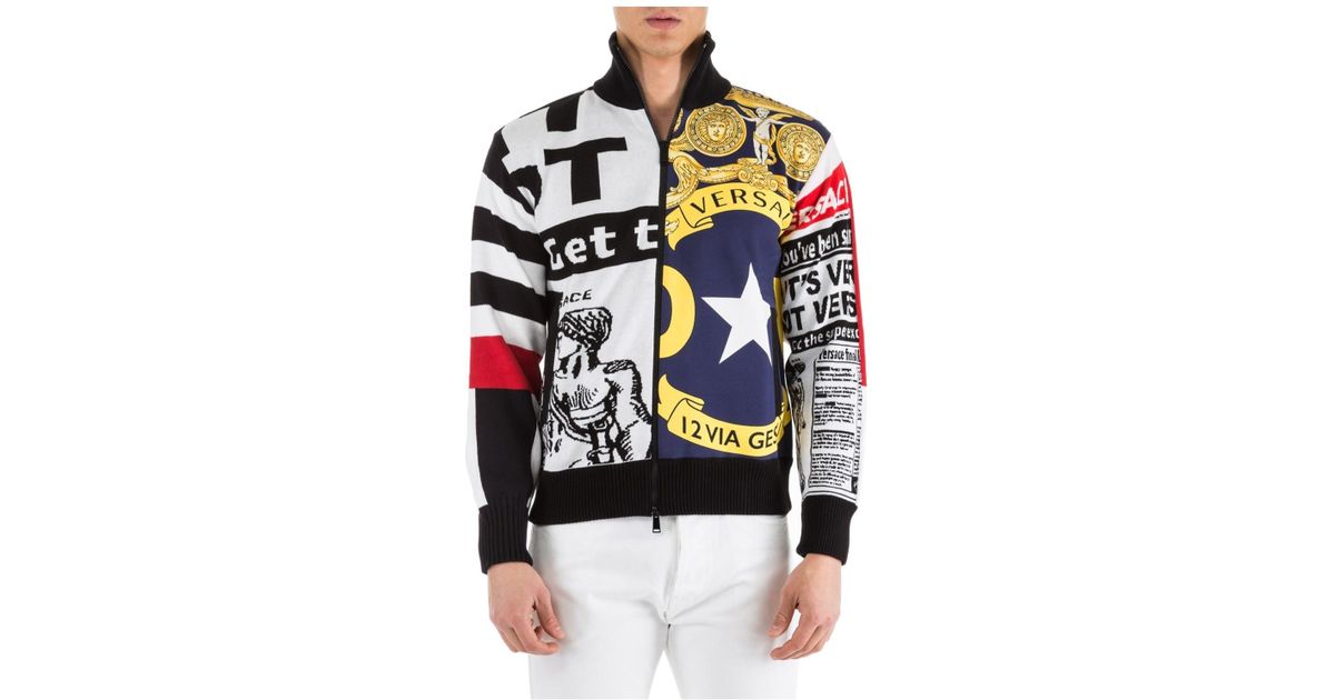 versace mens jumper