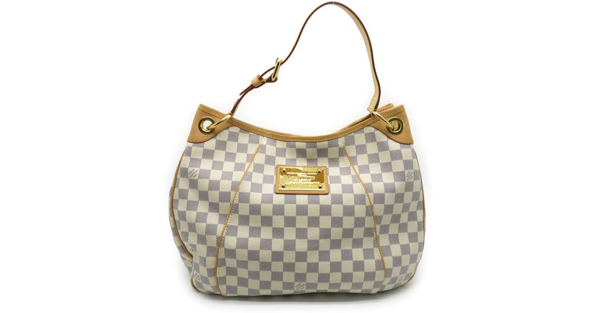 Louis Vuitton Damier Azur Galliera Pm Shoulder Bag White N55215 1964