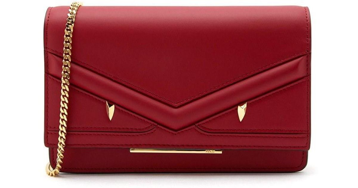 fendi red bag