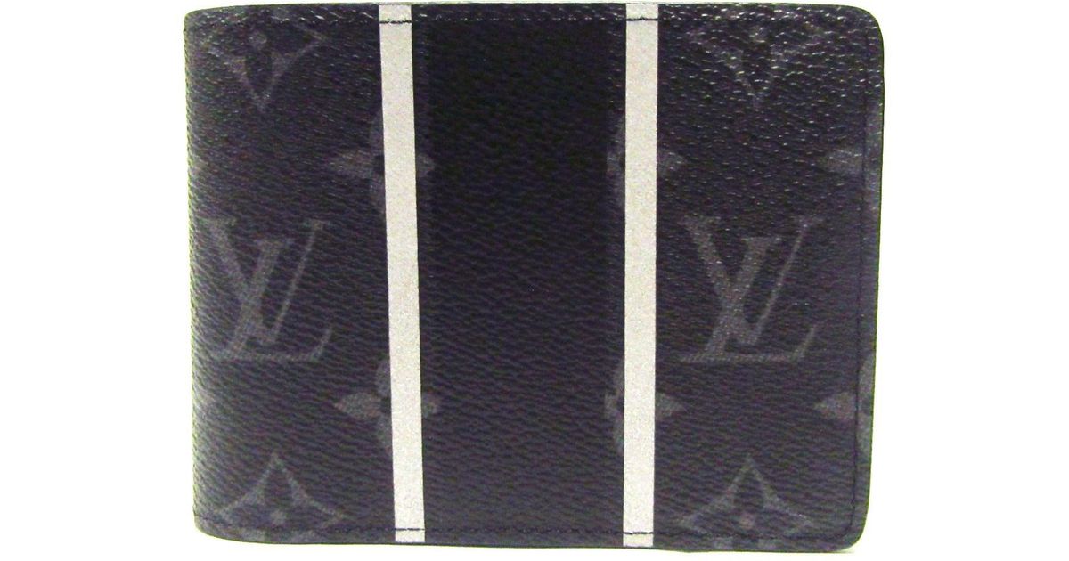 Louis Vuitton Multiple Wallet Fragment Hiroshi Fujiwara Monogram Eclipse M64439 in Black - Lyst