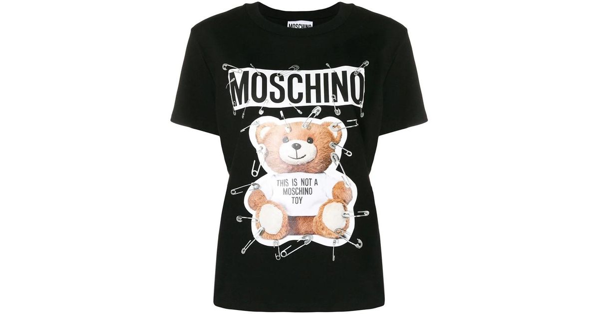 moschino safety pin bear
