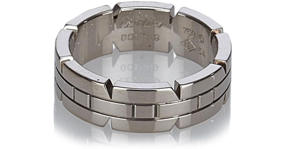 Cartier Ring Tank Francaise Factory 