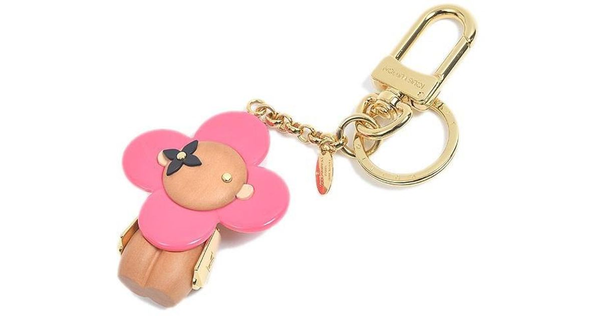 louis vuitton pink key holder