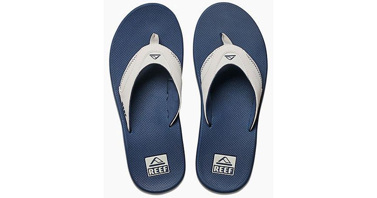 reef fanning navy grey
