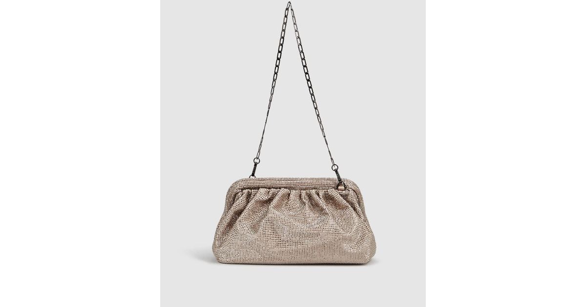 Reiss Clementine in Nude (Natural) Lyst