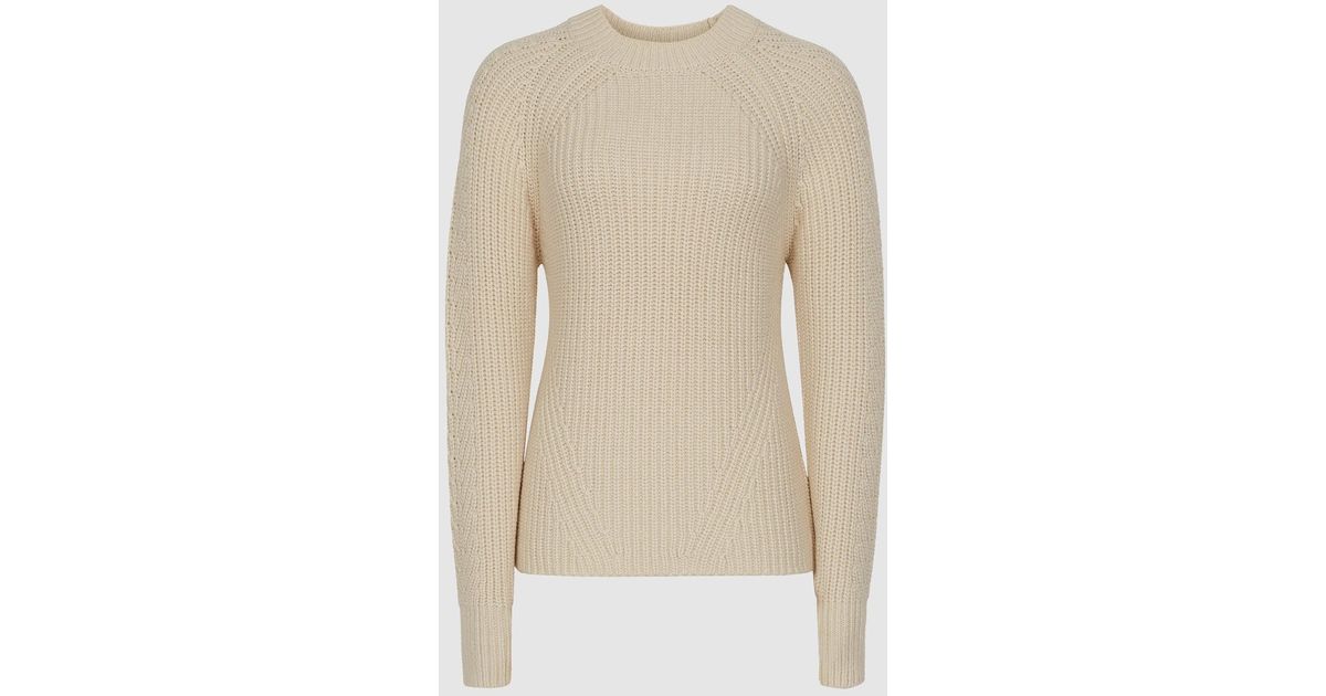 cotton chunky knit jumper
