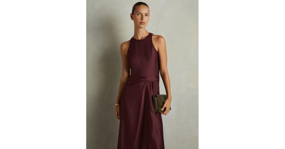 alc florence pleated midi dress The Mila Pullover Sweater & Pleated Dress Set