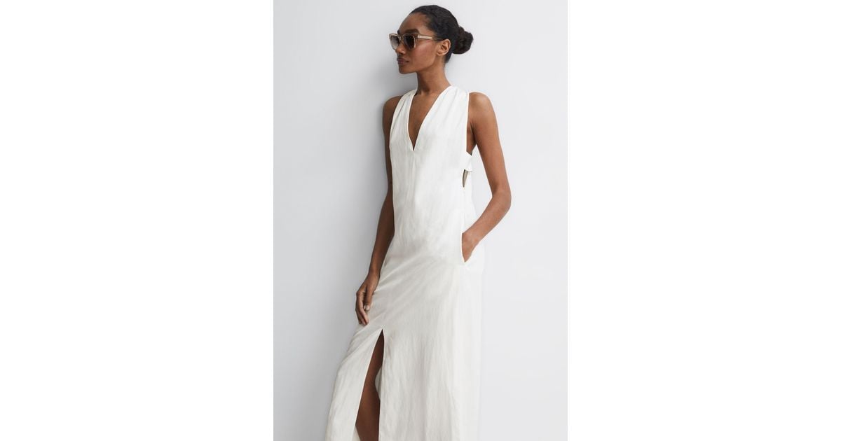 Alda jersey midi clearance dress