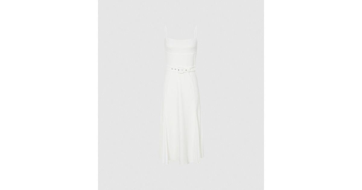 Reiss Denim Tamsyn - Belted Midi Dress 