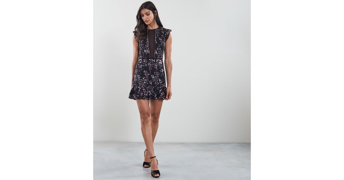 reiss alexandra floral dress