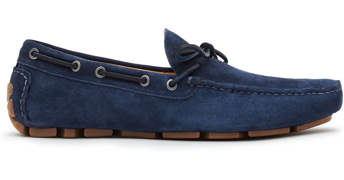 Reiss Benton Suede Driving Shoes in 