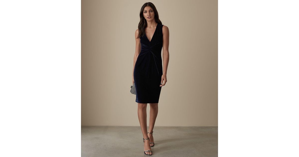 reiss mosaic twist dress