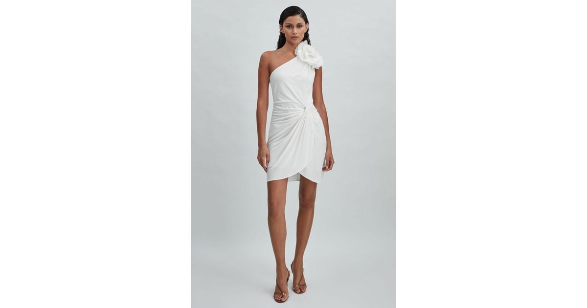Halston heritage ruffle dress 2025