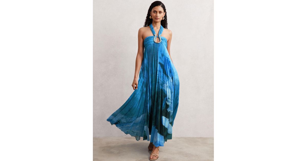 ann taylor blue wrap dress Acler - Avonlea Midi