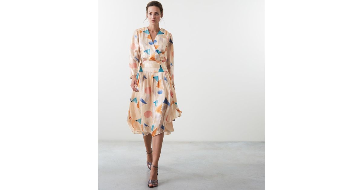 Reiss silk dress 2025